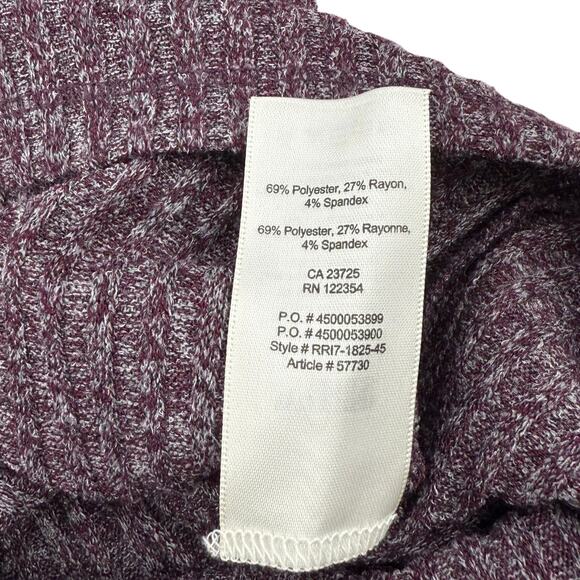 NWT WILFRED FREE Aritzia Bittar Cropped T-Shirt Sz XS Heather Cardamon - Picture 5 of 6